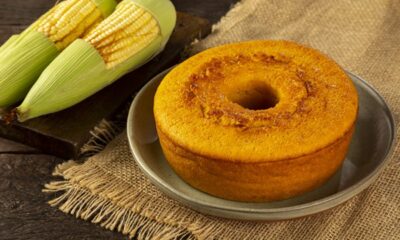 Bolo de Fubá com Nozes e Mel: Uma Delícia Irresistível!